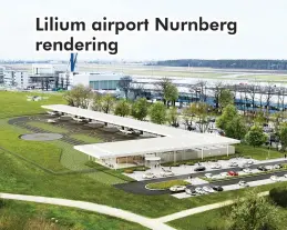  ?? ?? Lilium airport Nurnberg rendering