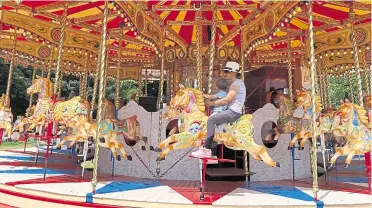  ?? ?? Carousel rides with all the fun of the fair