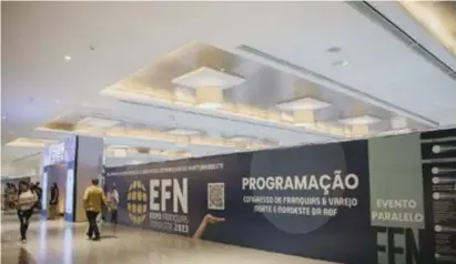  ?? ?? EFN -
Expo Franquias Nordeste 2024, no Riomar Recife terá a participaç­ão de 80 marcas de franquias.