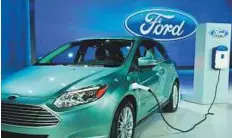  ?? Courtesy: Ford ?? Ford claims to have more electric-vehicle patents than any other auto manufactur­er.