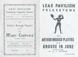  ??  ?? FOWL PLAY EXPECTED: A flyer for Brough’s theatre company in Folkestone, Kent.