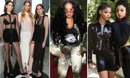  ?? Composite: Rex Features/AP ?? Haim, H.E.R. and Chloe x Halle.