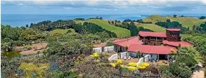  ??  ?? Manawa Ridge Luxury Eco Retreat at 263E Ngatitanga­ta Road, Waihi spans 500sqm on 8.44ha of lifestyle land.