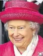  ??  ?? Namenspati­n: Queen Elizabeth wird sich freuen.
