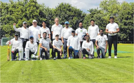  ?? FOTO: STEPHAN MAHNECKE ?? Die Cricketeer­s der Aalener Sportallia­nz werden, wie so viele, derzeit ausgebrems­t.