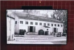  ??  ?? Der Hinterhof der ersten Fabrik in der Calle Don Íñigo.