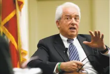  ?? Michael Macor / The Chronicle 2018 ?? Republican gubernator­ial candidate John Cox, who lost to Gavin Newsom in 2018, has given $60,000 to the recall effort.