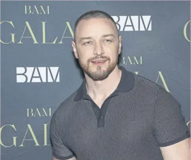  ?? ?? ↑ James Mcavoy spoke out about racist abuse of fellow actors in Glasgow