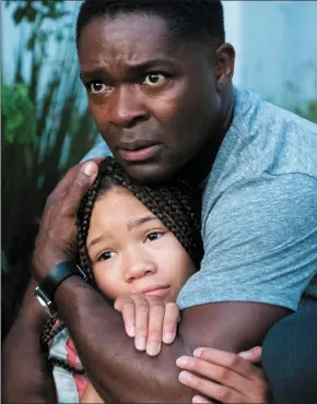  ??  ?? David Oyelowo as Jack Radcliff and Storm Reid as Ashley Radcliff in Don’tLetGo.