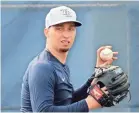  ?? JOHN BAZEMORE/AP ?? Blake Snell won the AL Cy Young award in 2018 and now is feeling much healthier.