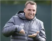 ??  ?? Celtic manager Brendan Rodgers