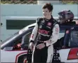  ?? WILFREDO LEE - THE ASSOCIATED PRESS ?? Harrison Burton gets out of his car after winning a NASCAR Xfinity Series auto race Saturday, June 13, 2020, in Homestead, Fla.