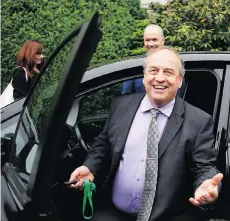  ?? CHAD HIPOLITO/THE CANADIAN PRESS FILES ?? B.C. Green party Leader Andrew Weaver says he is “disappoint­ed” that Attorney General David Eby has ruled out the use of photo radar and no-fault insurance.