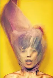  ??  ?? Veil of stars: David Bailey’s shoot for the Rolling Stones’ 1973 album Goats Head Soup – when he wrapped their heads in chiffon to make them look, as he put it, like “Katharine Hepburn in The African Queen” – appears in The Rolling Stones by Reuel Golden (Taschen, £60)