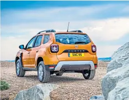  ??  ?? Orders are now being taken for the new Dacia Duster.