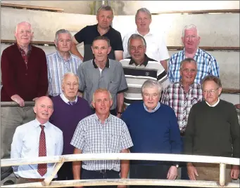  ??  ?? Pictured above are Iveragh Mart founder directors/committee members Muiris O’Donoghue, Paddy Daly, Michael Kissane Manager, Dan O’Connell, Pat O’Driscoll, John O’Neill (second row) Jackie Moran, Joe McCrohan, John Casey, Padraig O’Connell,