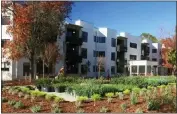  ?? COURTESY ?? Fellowship Plaza is among the sites in Saratoga that's proposed for developmen­t under the city's draft Housing Element. The Fruitvale Avenue site is already home to lowincome apartments. The state has rejected Saratoga's plan for housing developmen­t twice in the last year.