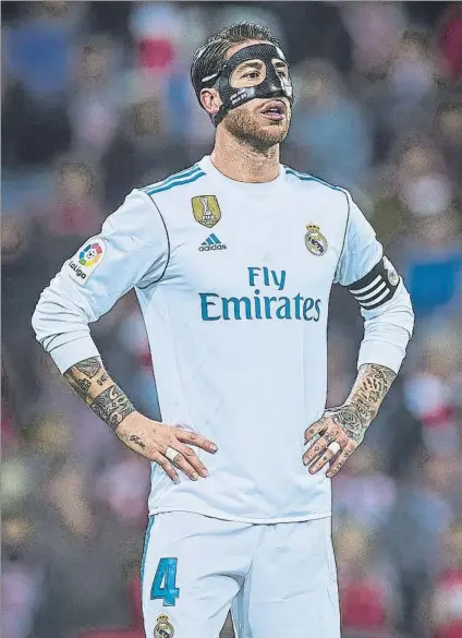  ?? FOTO: GETTY ?? Sergio Ramos, el hombre récord Con 19 expulsione­s, lidera el ranking histórico liguero