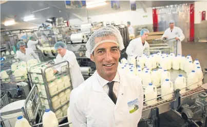  ?? Picture: Nick Ponty. ?? Robert Graham, managing director of Graham’s the Family Dairy.