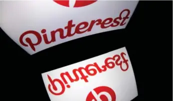  ?? LIONEL BONAVENTUR­E/AFP/GETTY IMAGES FILE PHOTO ?? Pinterest wouldn’t say how much it intends to spend on its campaign in the U.S. or whether it will include TV ads.