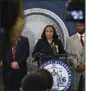  ?? THE NEW YORK TIMES ?? Fulton County District Attorney Fani Willis is seen at the Fulton County Courthouse in Atlanta in August.