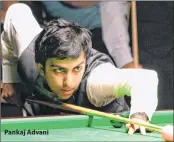  ??  ?? Pankaj Advani