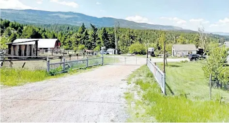  ?? FILE PHOTO ?? RCMP continue to search Salmon Arm, B.C. farm where remains were found this week.