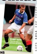  ??  ?? GLORY DAYS Porrini was a winner at Gers