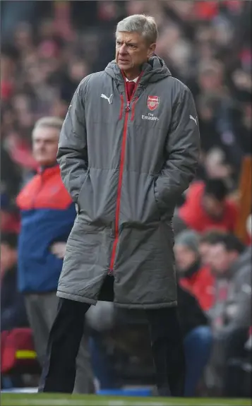  ??  ?? The time has come for Arsene Wenger to call it a day at Arsenal.