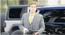  ?? MARTA LAVANDIER/AP ?? Dr. Craig Wright arrives at the Federal Courthouse on Nov. 16 in Miami.
