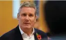  ?? Photograph: Kirsty O’Connor/PA ?? Keir Starmer has said that Labour’s poll leads have been an ‘enjoyable story’.