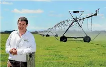  ??  ?? Andrew Curtis says Labour’s irrigated water tax will cost farmers.