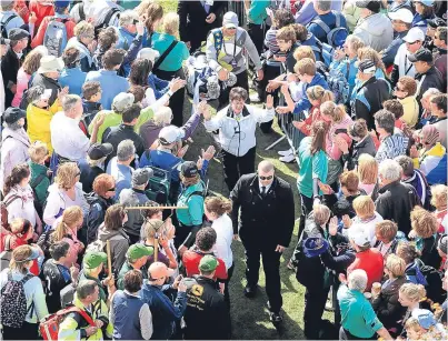  ?? Picture: Getty. ?? Crowds at the 2011 Solheim Cup at Killeen Castle Golf Club in Ireland.