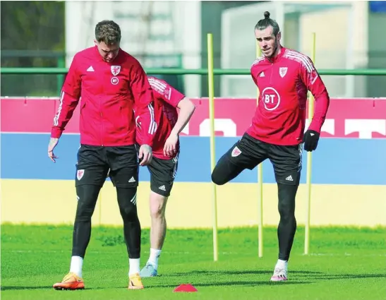  ?? REUTERS ?? Gareth Bale se está entrenando sin problemas con la selección galesa