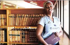  ?? Picture: UWC ?? BIG DREAMS: Fifty-year-old Khulukazi Ralase is earning a law degree with assistance from UWC’s Access To Success 2017 campaign.