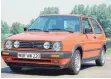  ?? FOTO: VOLKSWAGEN AG/DPA ?? Unter Liebhabern schon jetzt recht begehrt: ein Golf II GTI (1989) als Zweitürer.