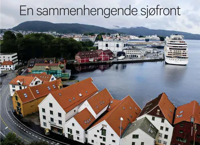  ?? ARKIVFOTO: VEGAR VALDE ?? GANGVEI: Jeg ønsker en gangvei som går parallelt med Fjellveien, men langs sjøen. En som gjør spaserture­r fristende og Sandviken til et bedre sted å bo, skriver Sara Berge Økland (H).