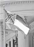  ?? AP FILE PHOTO ?? The NAACP calls the state flag of Mississipp­i “a racial hate symbol.”