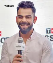  ??  ?? Virat Kohli