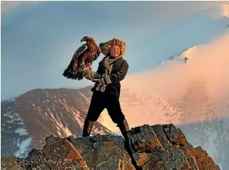  ??  ?? The Eagle Huntress has already won many awards around the globe and is expected to be nominated for an Oscar for Best Documentar­y.