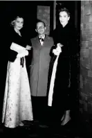  ?? ?? Jean Murray Vanderbilt, Truman Capote and Barbara “Babe” Paley in 1957. Photograph: ullstein bild Dtl./ullstein bild/Getty Images