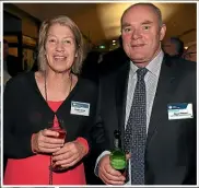  ?? KAVINDA HERATH/STUFF ?? The late Shane Gibbons, a prominent Southland farmer, is pictured in 2017 with his partner, Bridget Speight, at the National Sustainabi­lity Showcase in Invercargi­ll.