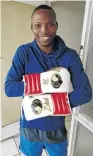  ?? / SUPPLIED ?? WBO bantamweig­ht champion Zolani Tete is one of the current darlings of the SA boxing scene.