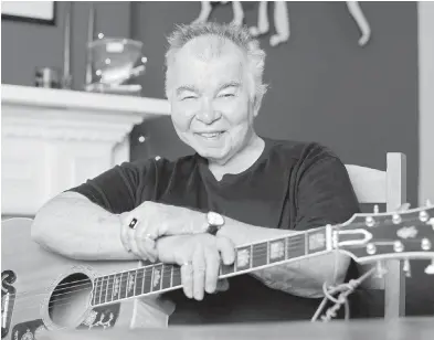  ??  ?? John Prine is going back in the studio in July to record new music and he’s also been nominated for artist of the year at this year’s Americana Honors and Awards show held in September.