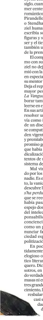  ?? ?? El periodista Gaziel, visto por Sciammarel­la.