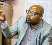  ?? OJ Koloti/Gallo Images ?? Directionl­ess: Khume Ramulifho has resigned from the DA, which he says is no longer an inclusive organisati­on. /