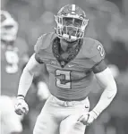  ?? ?? Oklahoma State's Tanner Mccalister finished the year with 42 tackles, one intercepti­on and six pass break-ups.