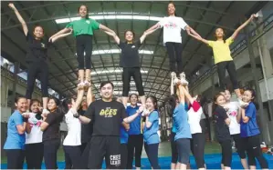  ??  ?? Loh wants to promote cheerleadi­ng in Malaysia.