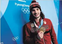  ?? GETTY IMAGES FILE PHOTO ?? Samuel Girard of Ferland-et-Boilleau, Que., earned his first internatio­nal medal of the season at the World Cup short-track speed skating event.