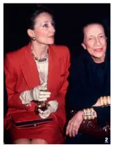  ??  ?? MODA Y ARTE
Cuadros que saldrán a subasta. Jacqueline, junto a Diana Vreeland. Sobre la chimenea, una obra de Élisabeth Vigée-Lebrun valorada en un millón de euros.